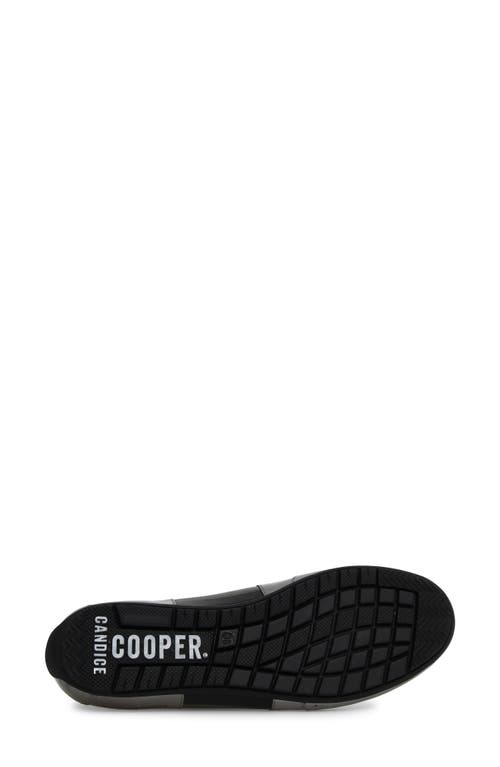 Candice Cooper Rock Patch Metallic Sneaker In Gun Metal