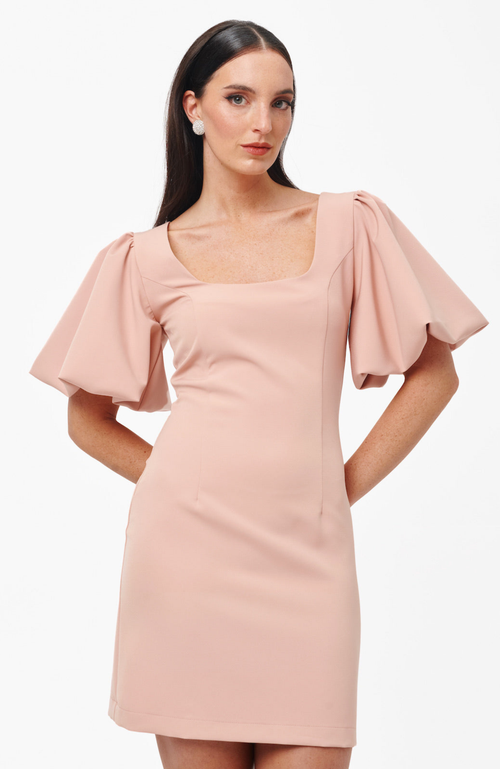 Shop Nanas Nana's Gigi Dress In Powder Pink