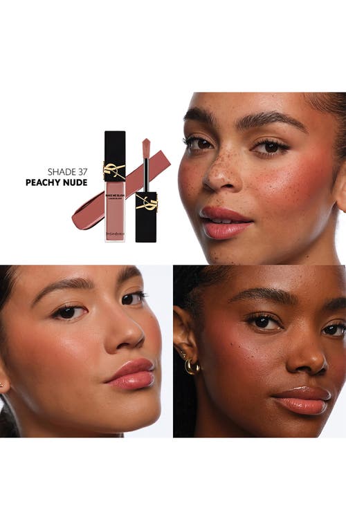 Saint Laurent Yves  Make Me Blush Liquid Blush In 37 High Peach