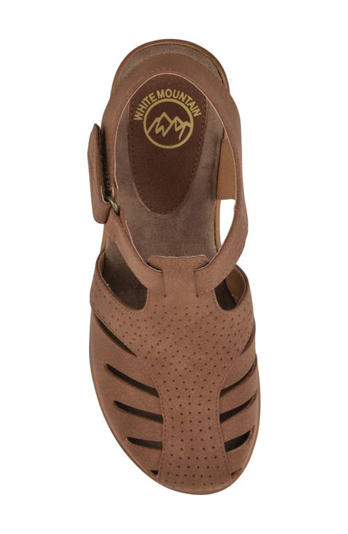 Cliffs By White Mountain Vie Sandal In Hazel Smooth