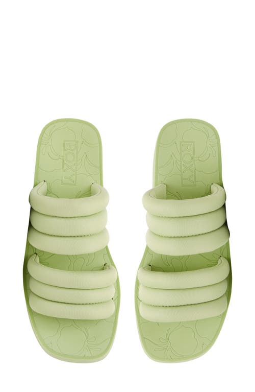 ROXY ROXY TOTALLY TUBULAR PLATFORM WEDGE SLIDE SANDAL 