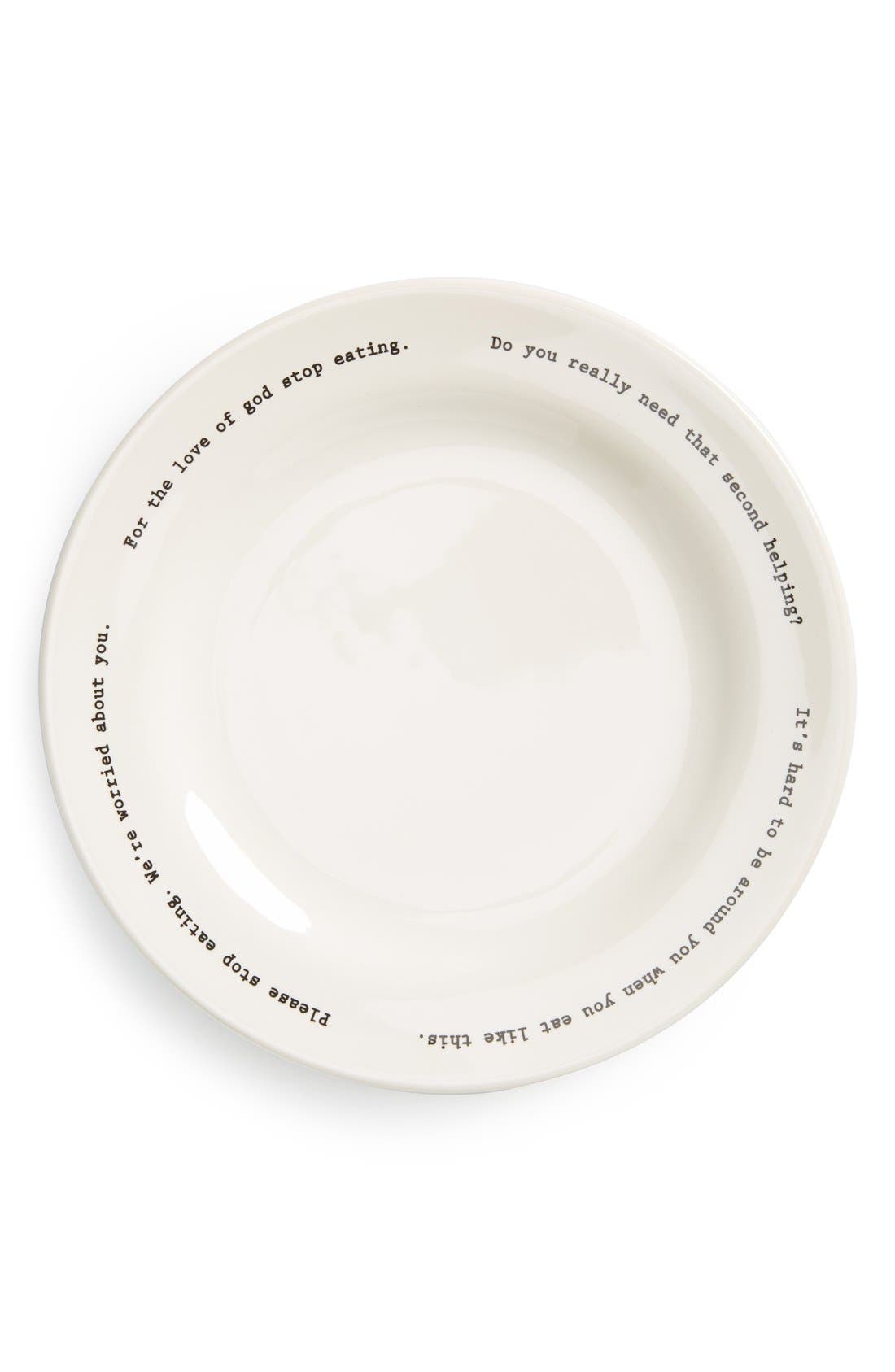 Fishs Eddy 'InterventionWare' Dinner Plate Nordstrom