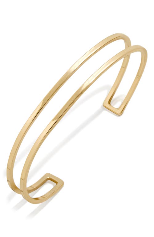BaubleBar Val Cuff Bracelet in Gold at Nordstrom