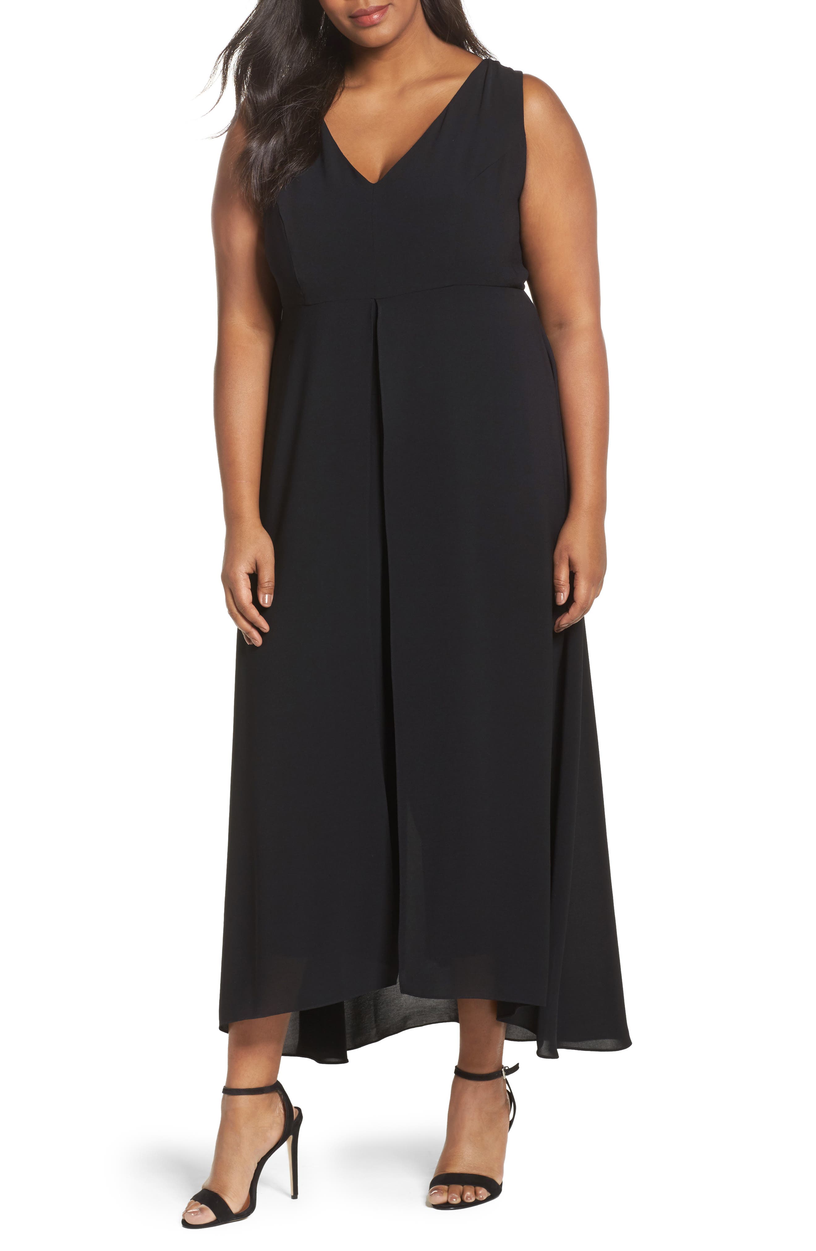 adrianna papell plus size jumpsuit