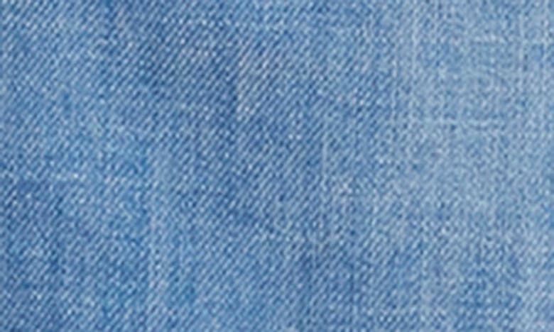 Nydj Relaxed High Waist Denim Bermuda Shorts In Corfu Blue