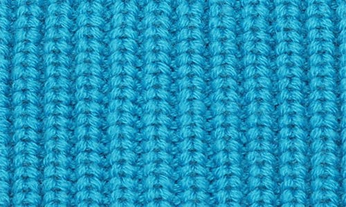 Kate Spade New York Spade Cuff Beanie In Bright Cerulean