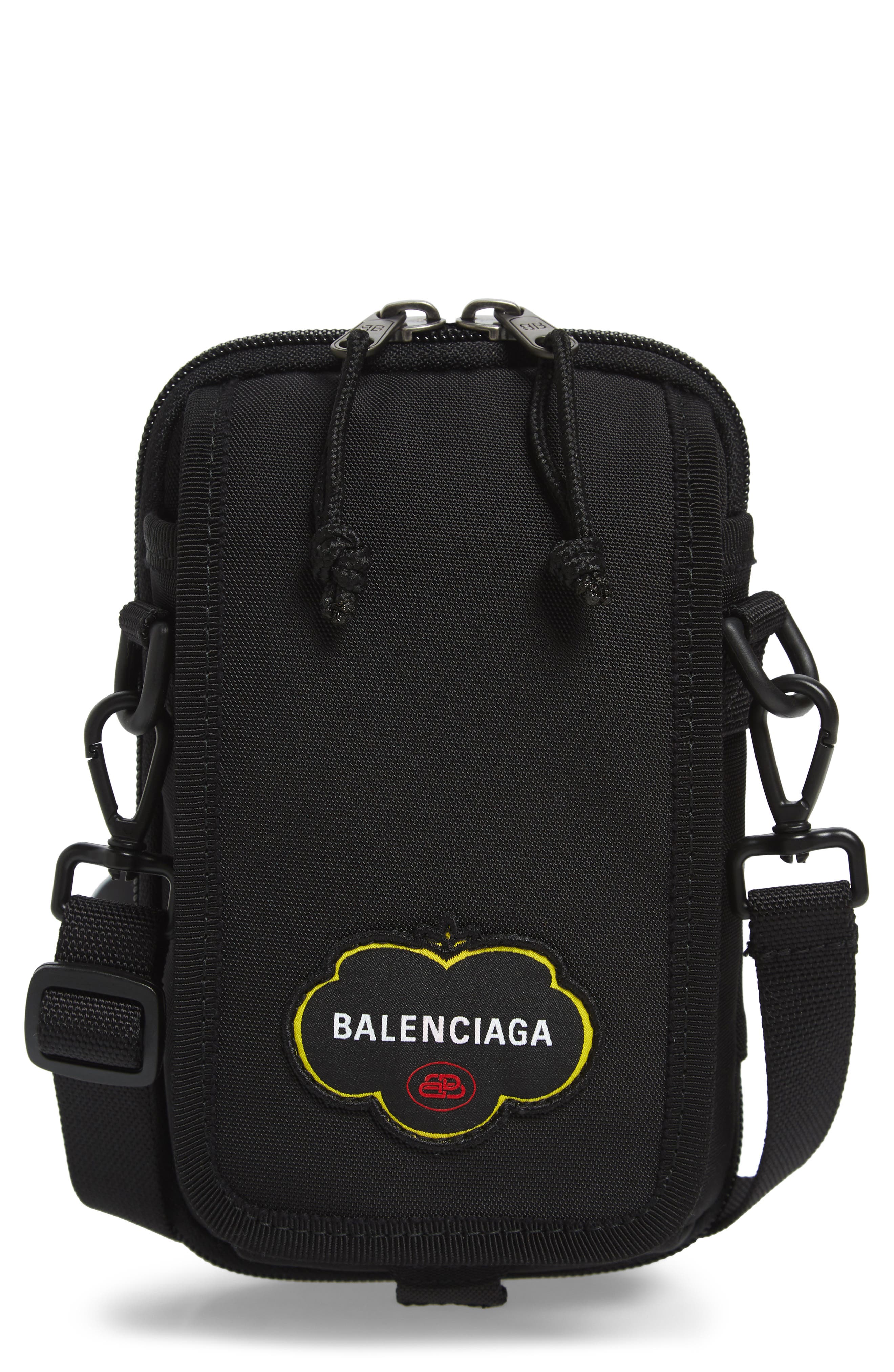 balenciaga explorer crossbody pouch bag