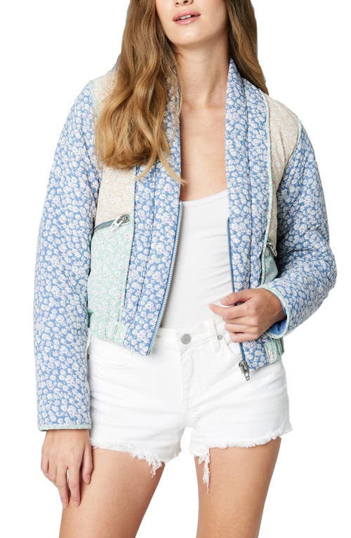 BLANKNYC Quilted Floral Jacket in Summer Romance at Nordstrom, Size Medium