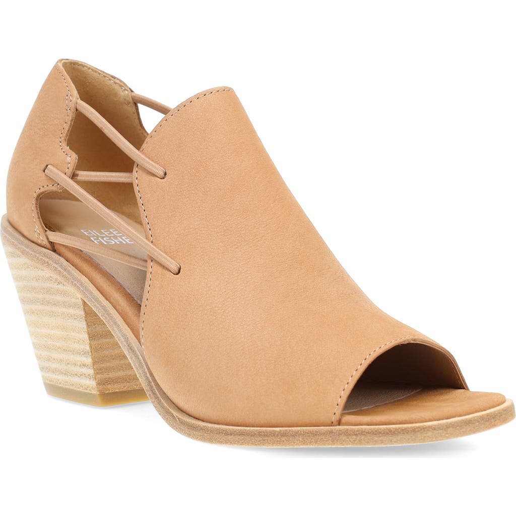 Eileen Fisher Alfie Cutout Sandal In Honey