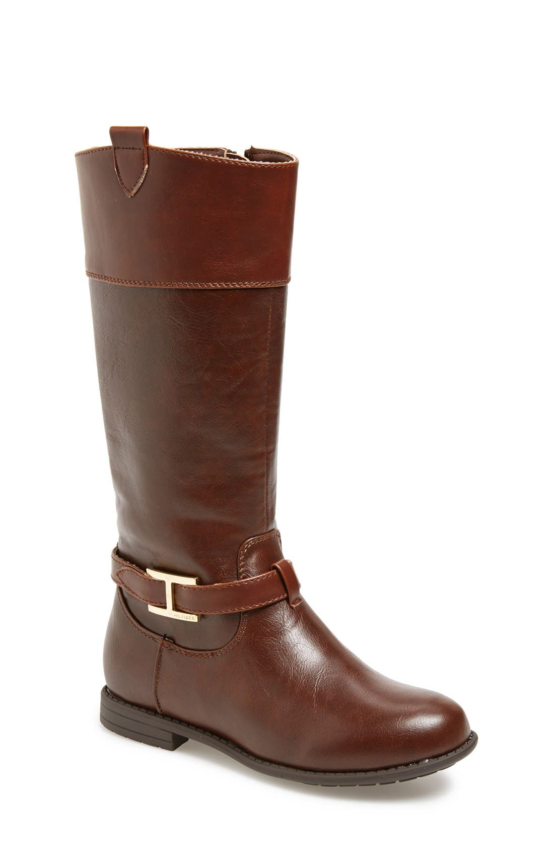 tommy hilfiger andrea equestrian boots