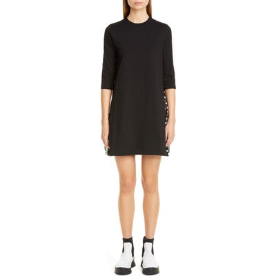 Stella Mccartney Polka Dot Inset Dress, US / 40 IT - Black