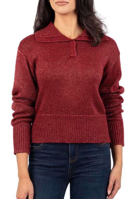 Shop Kut From The Kloth Anabel Henley Sweater In Wine