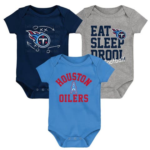 Dallas Cowboys Newborn & Infant Three-Pack Eat, Sleep & Drool Retro  Bodysuit Set - Navy/Royal/Heather Gray