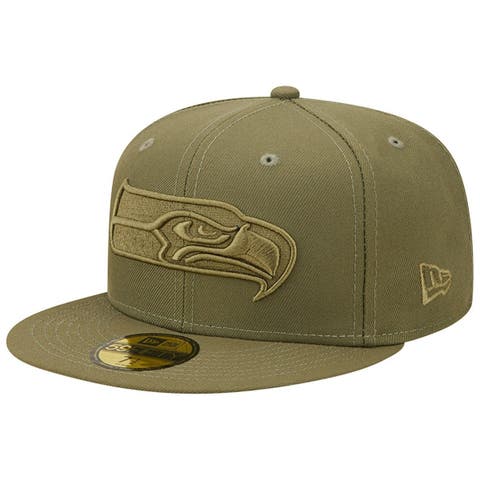 Seattle Seahawks Grey With Green Bill Gold Shadow New Era 59Fifty