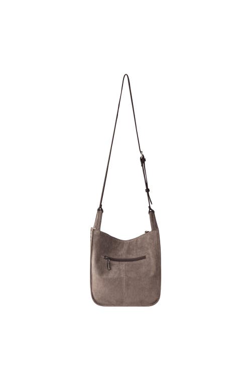 The Sak Los Feliz Crossbody In Mushroom Suede