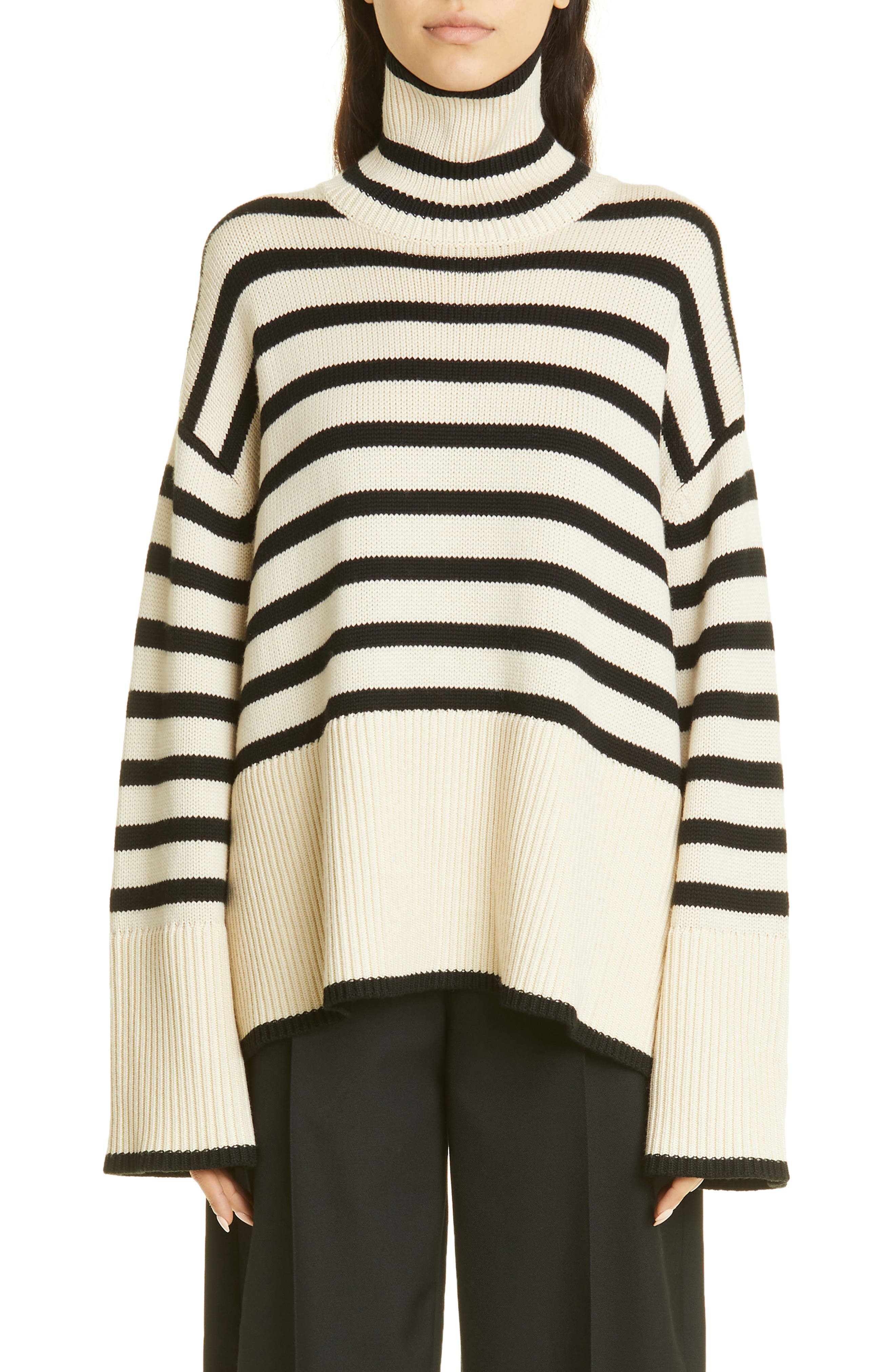 Black and white Totême sweater