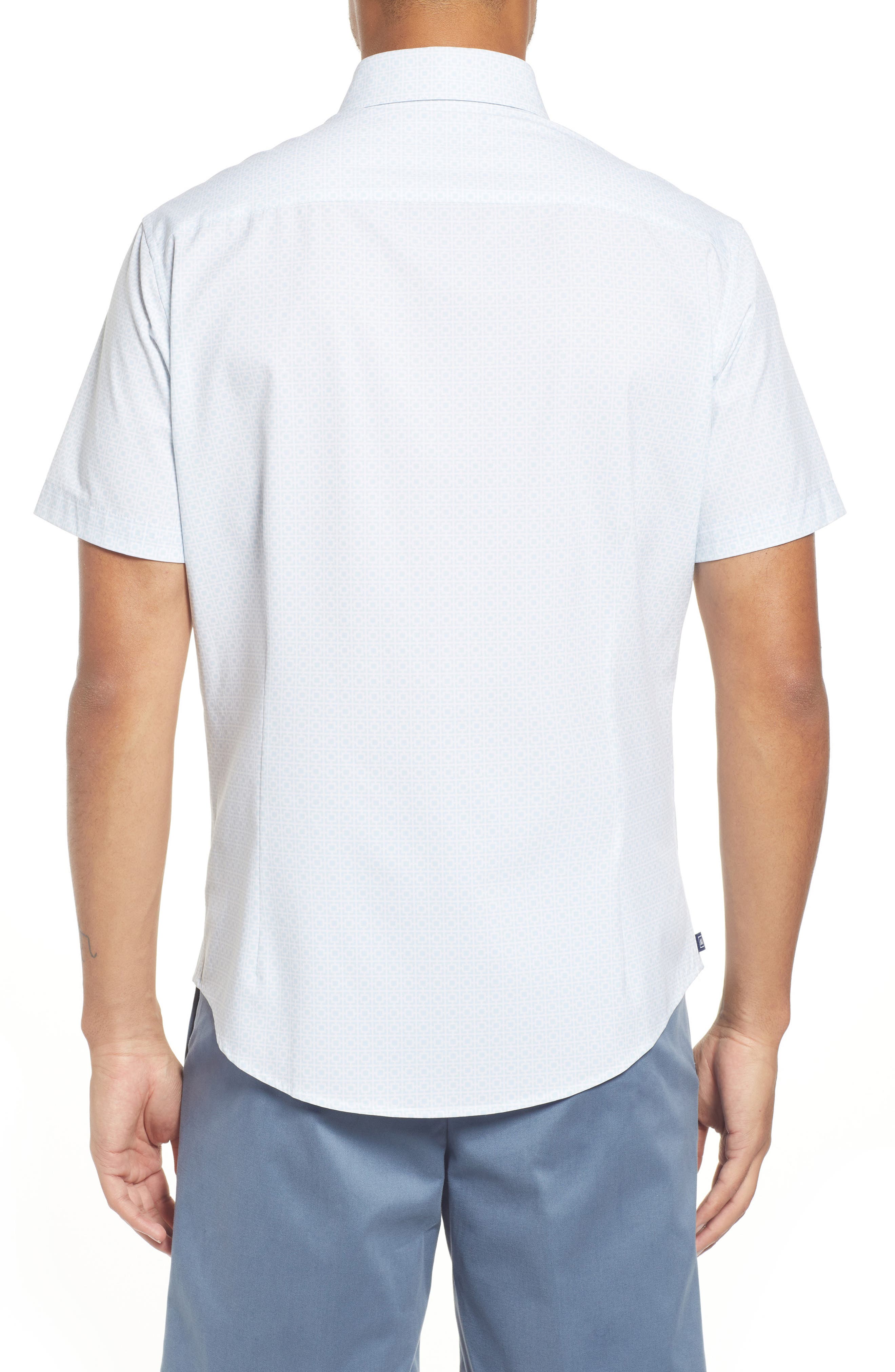 Mizzen+Main Leeward Trim Fit Geo Print 