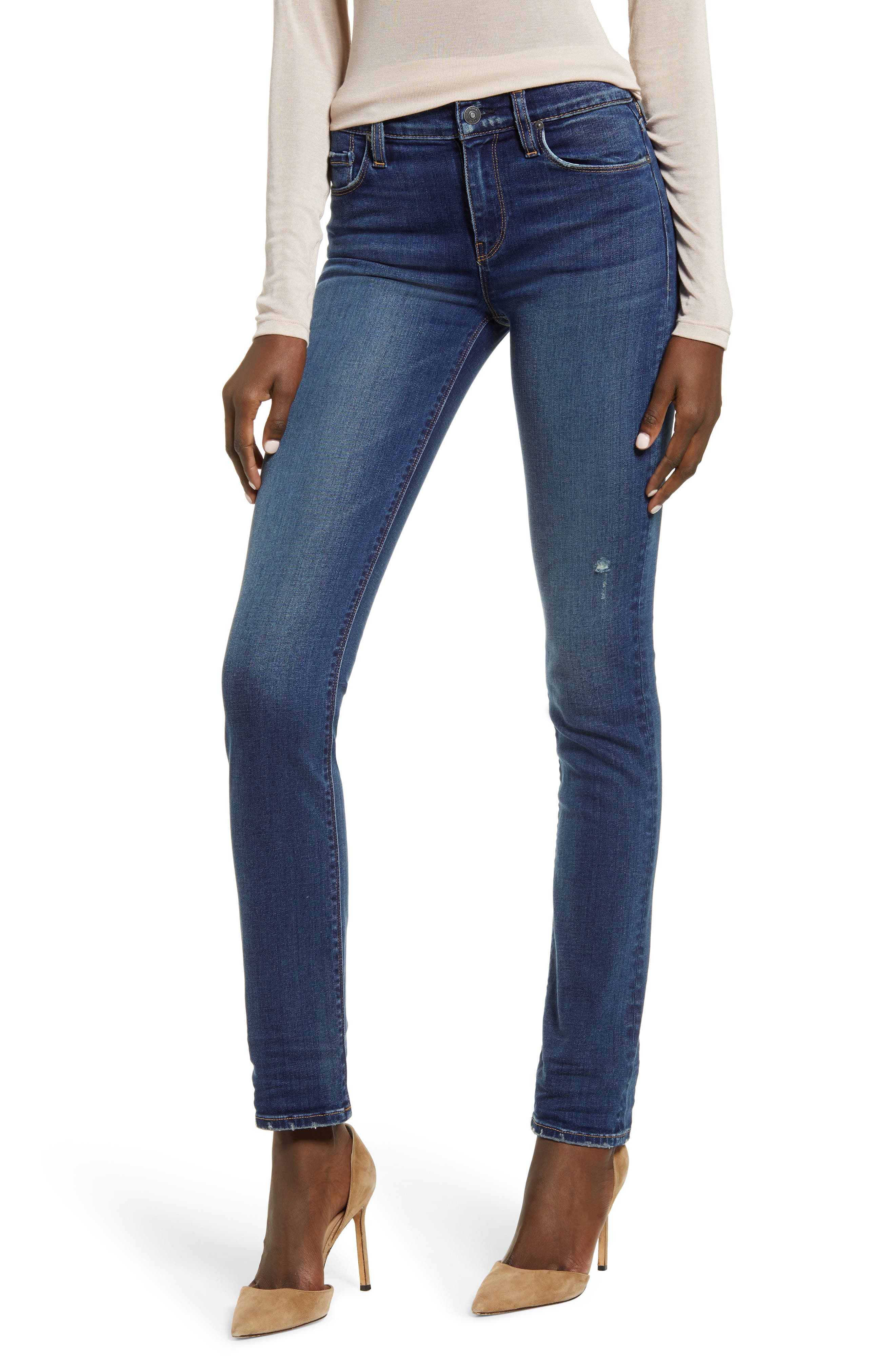 hudson straight leg jeans