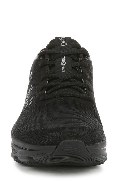 Shop Ryka Rykä Devotion X Max Walking Sneaker In Black