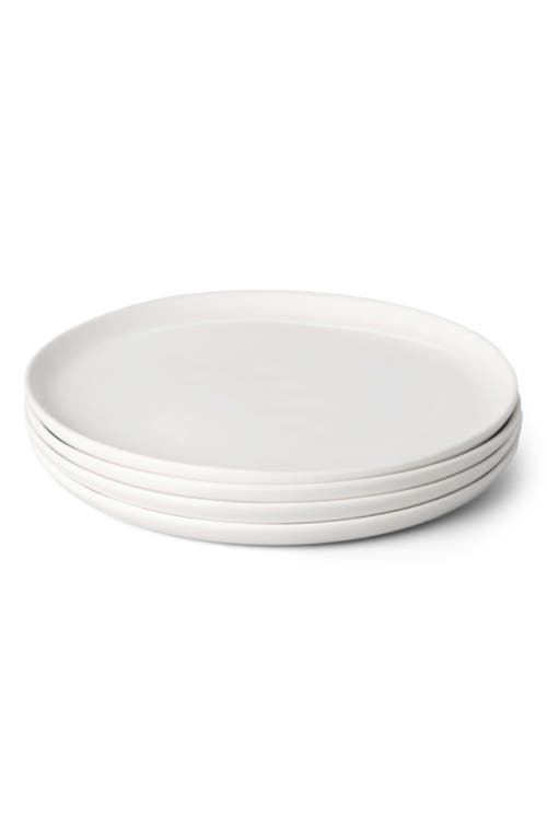 Fable The Dinner Set Of 4 Plates In Cloud White