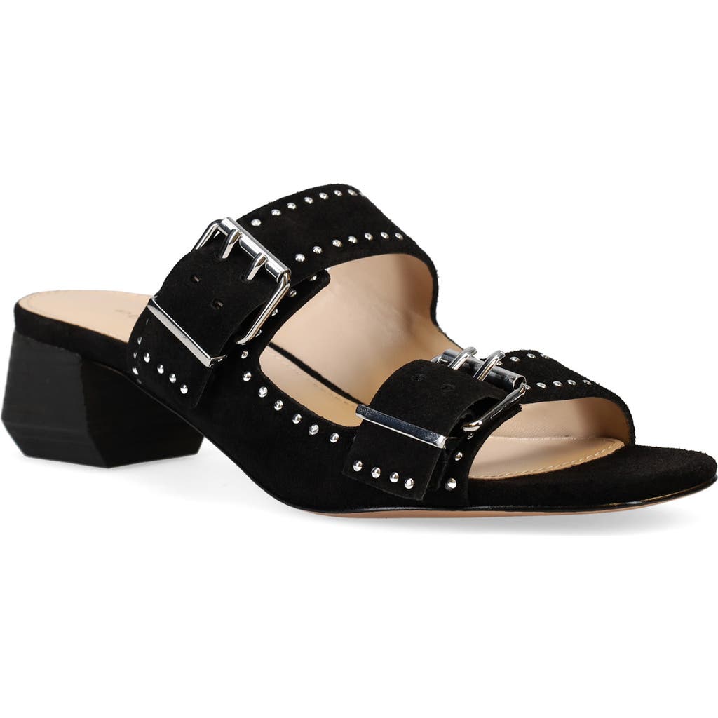 Shop Pelle Moda Tiala Slide Sandal In Black