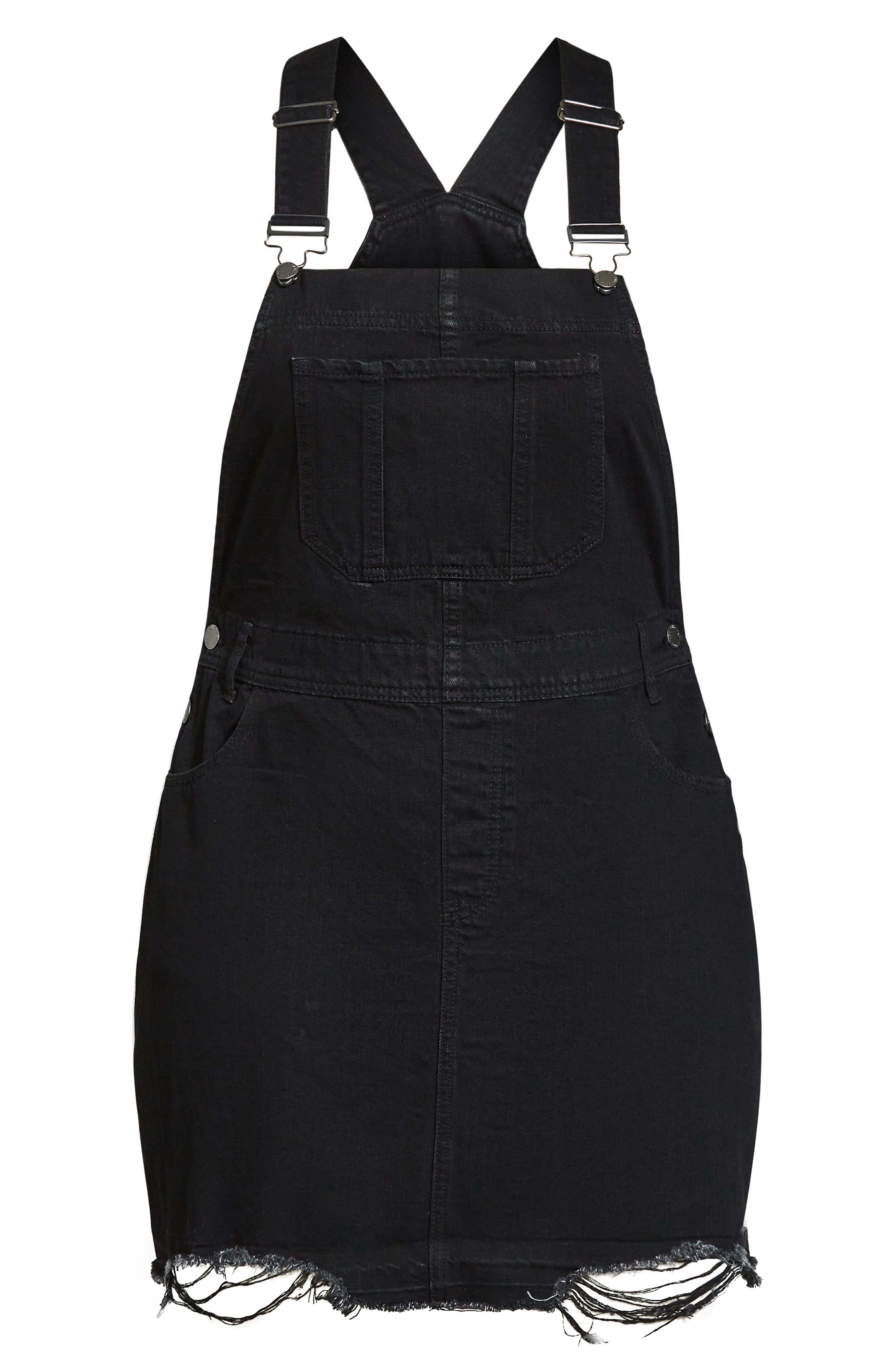 city chic denim overall dress