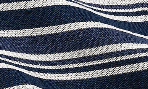 Polo Ralph Lauren Ralph Lauren Woodford Throw Blanket In True Navy/cream