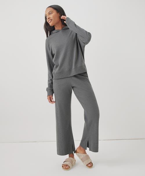 Pact Organic Cotton Airplane Pant In Medium Grey Heather