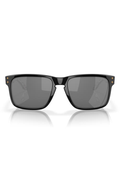 Oakley Holbrook Introspect Collection 57mm Prizm Polarized Square Sunglasses in Black at Nordstrom