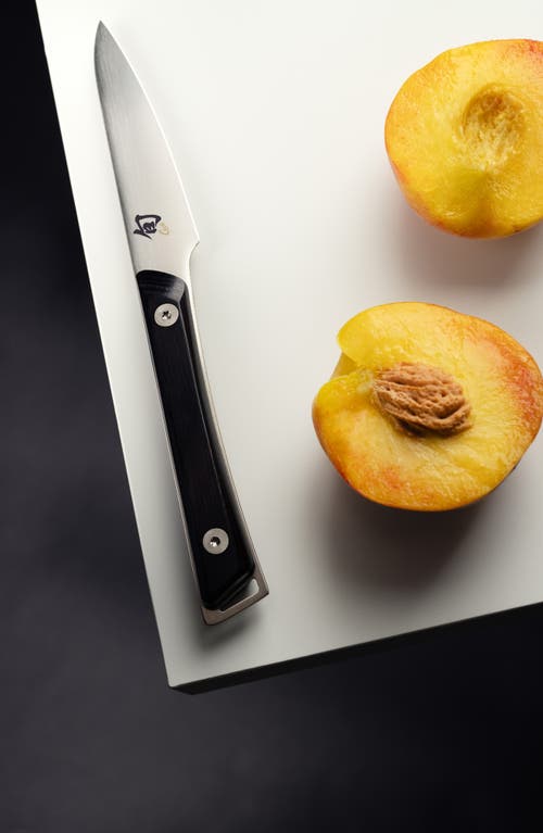 Shun Cutlery Kazahana Japanese Stainless Steel Pairing Knife In Black