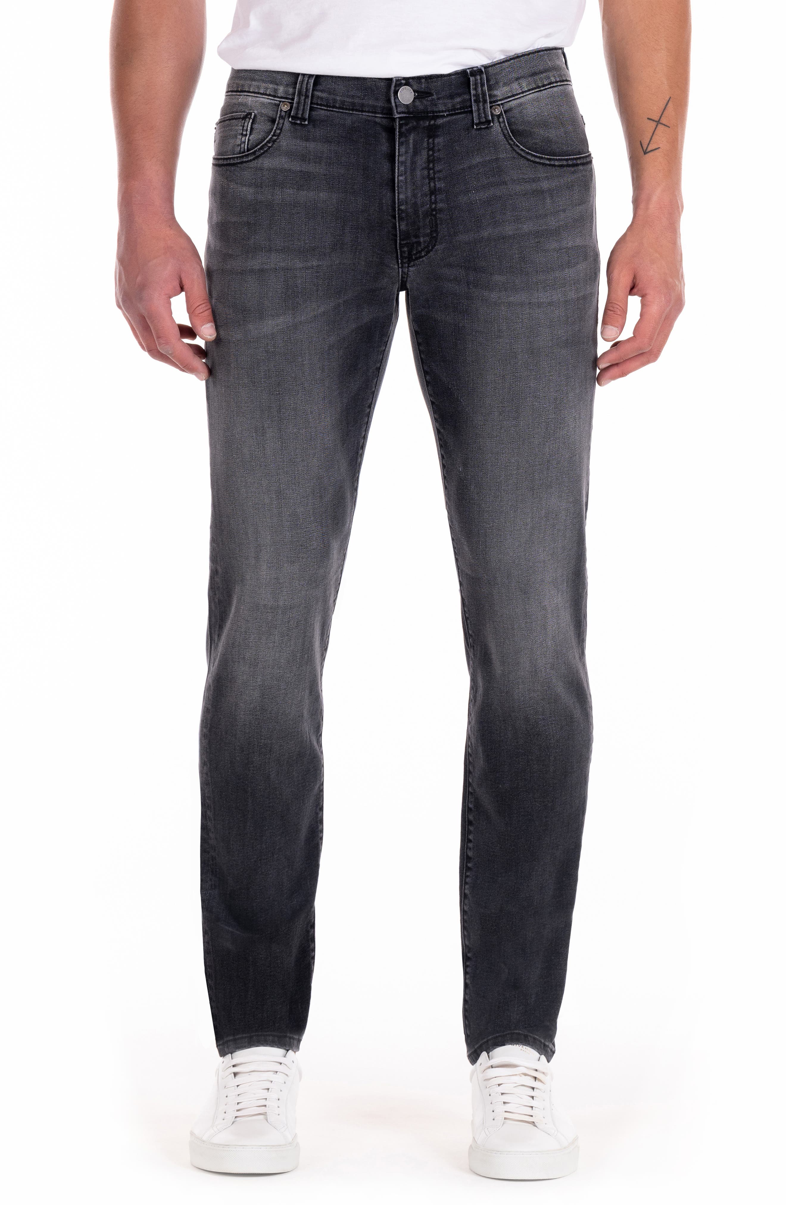 for Men Mens Clothing Jeans Skinny jeans PT Torino Denim Jeans 5 Skinny Pockets in Grey Grey 