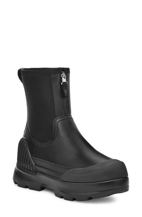 Black ugg rain boots hotsell