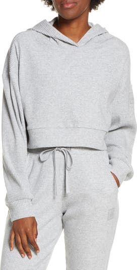 Alo Cropped Hooded Sweaters
