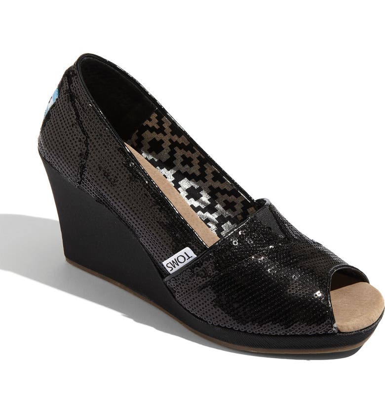 TOMS Sequin Wedge (Women) | Nordstrom