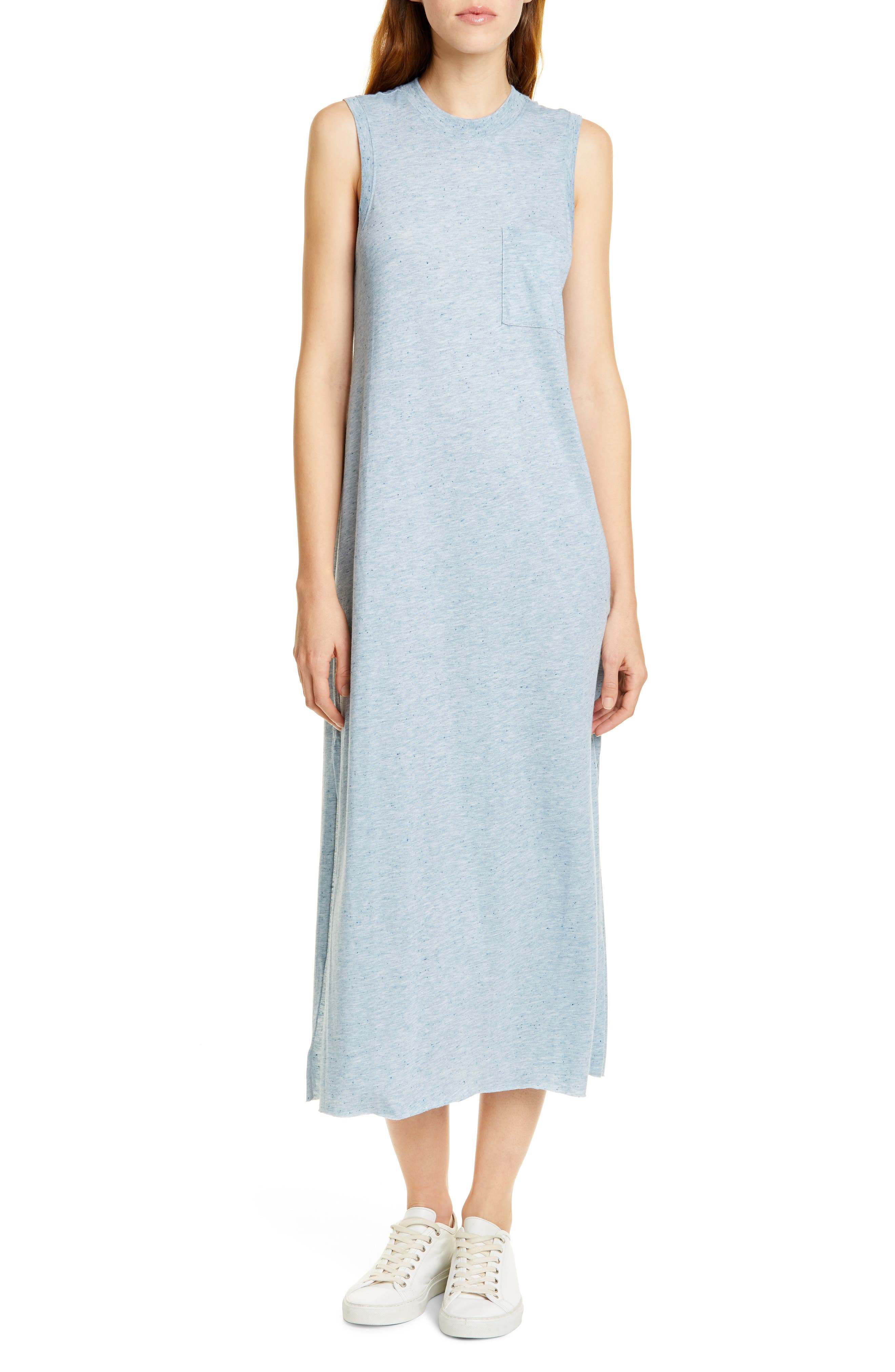 Atm Anthony Thomas Melillo Donegal Pocket Midi Dress