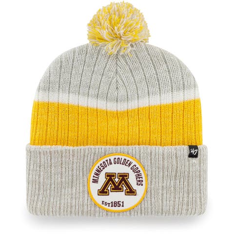 Maroon & Gold Striped Beanie (Cleveland Cavaliers, Arizona State, Boston  College Florida State, U of Minnesota, Washington Football Team)