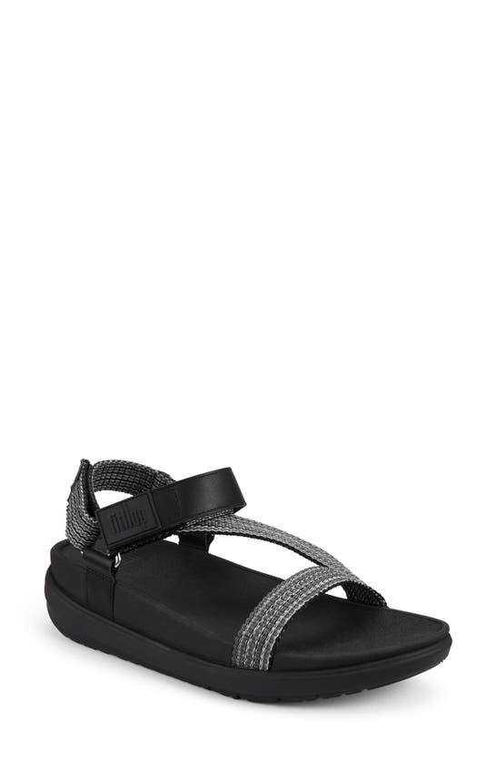 Fitflop Loosh Z-strap Sandal In All Black