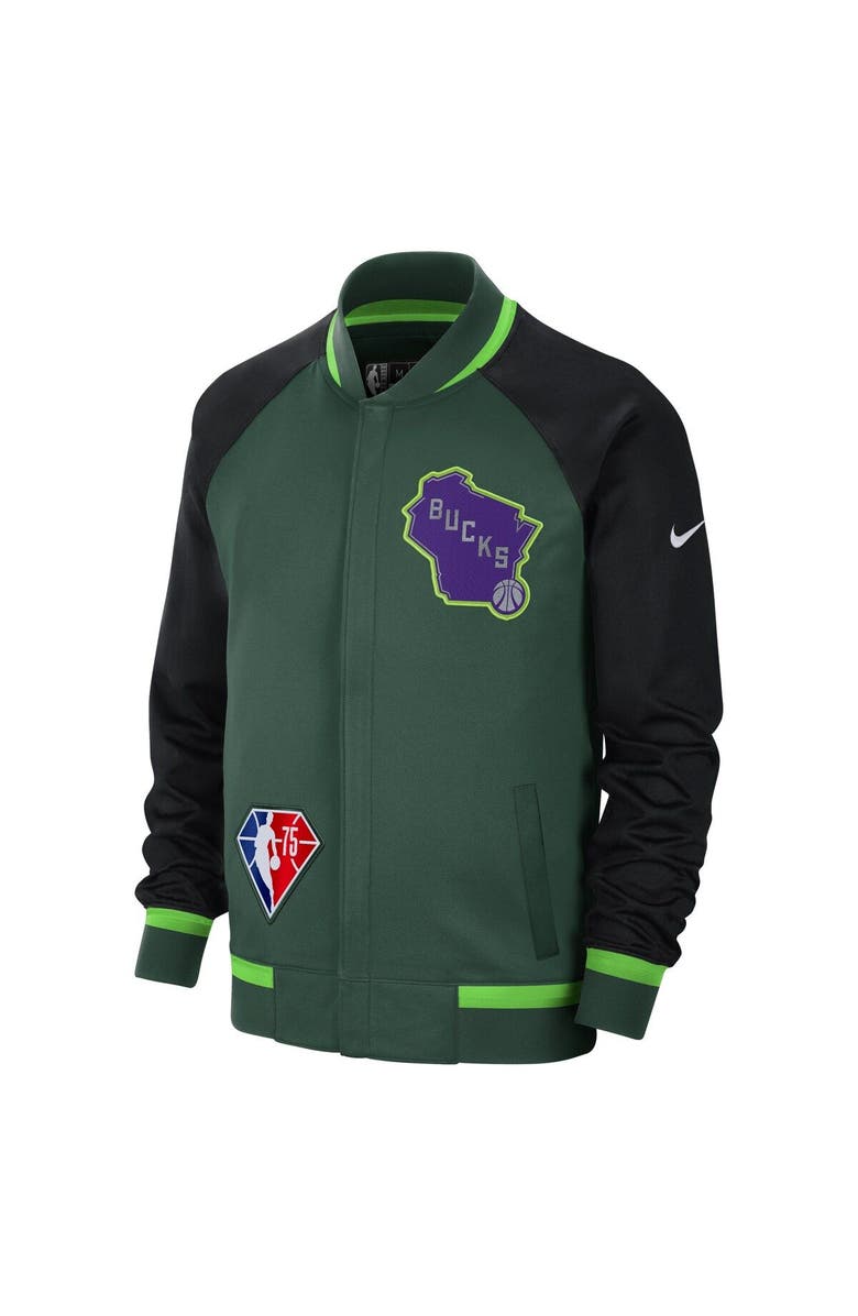 milwaukee bucks nike therma flex showtime