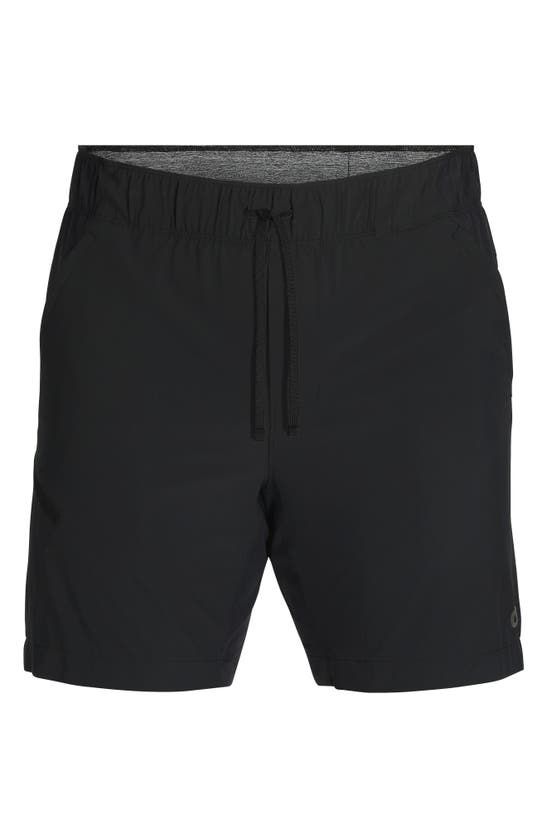 Shop Outdoor Research Astro Shorts In Black
