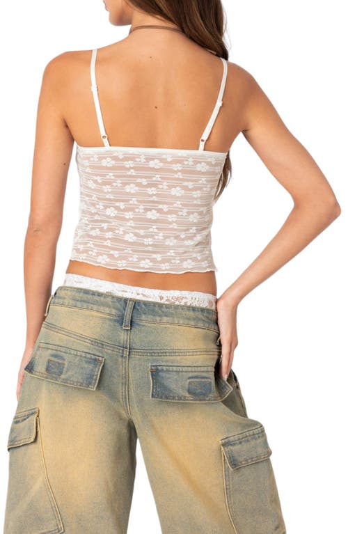 EDIKTED EDIKTED LAYERED SHEER CAMISOLE