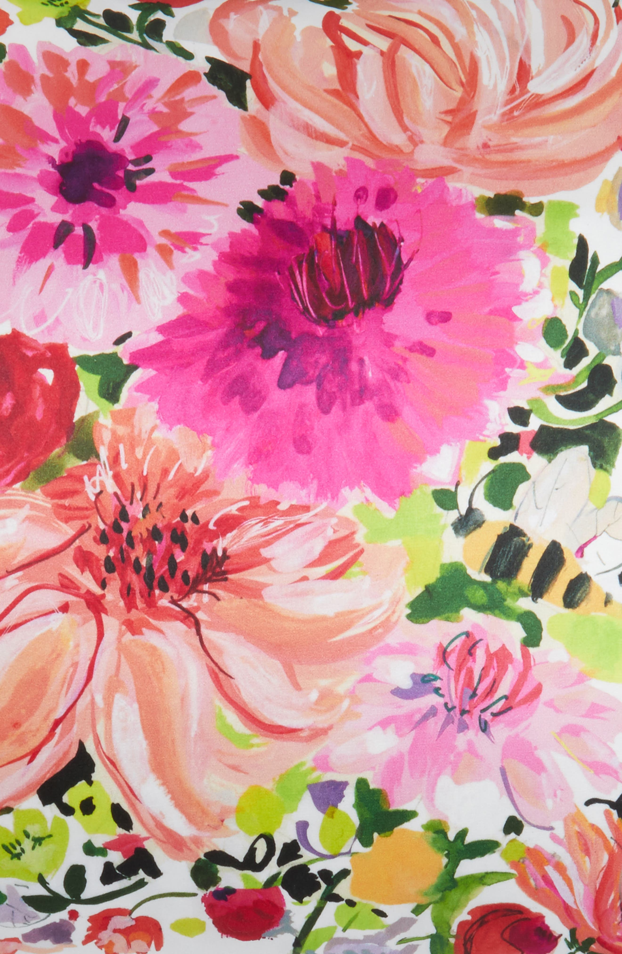 kate spade new york dahlia floral throw pillow 20" x 20