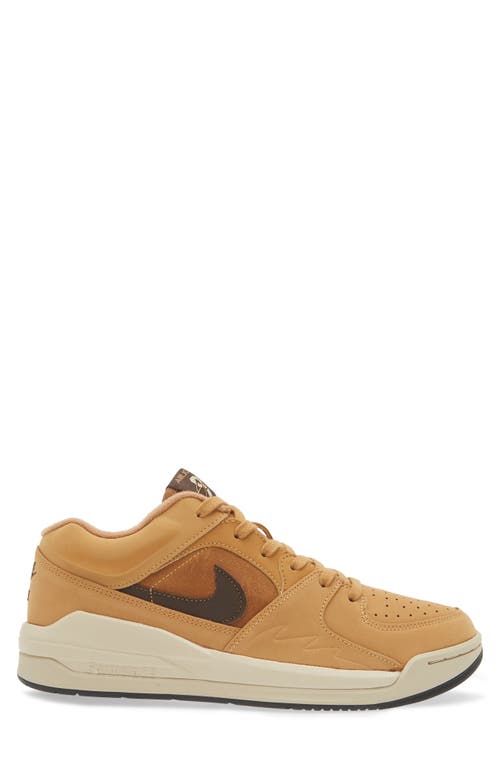 Shop Jordan Stadium 90 Sneaker In Flax/brown/black