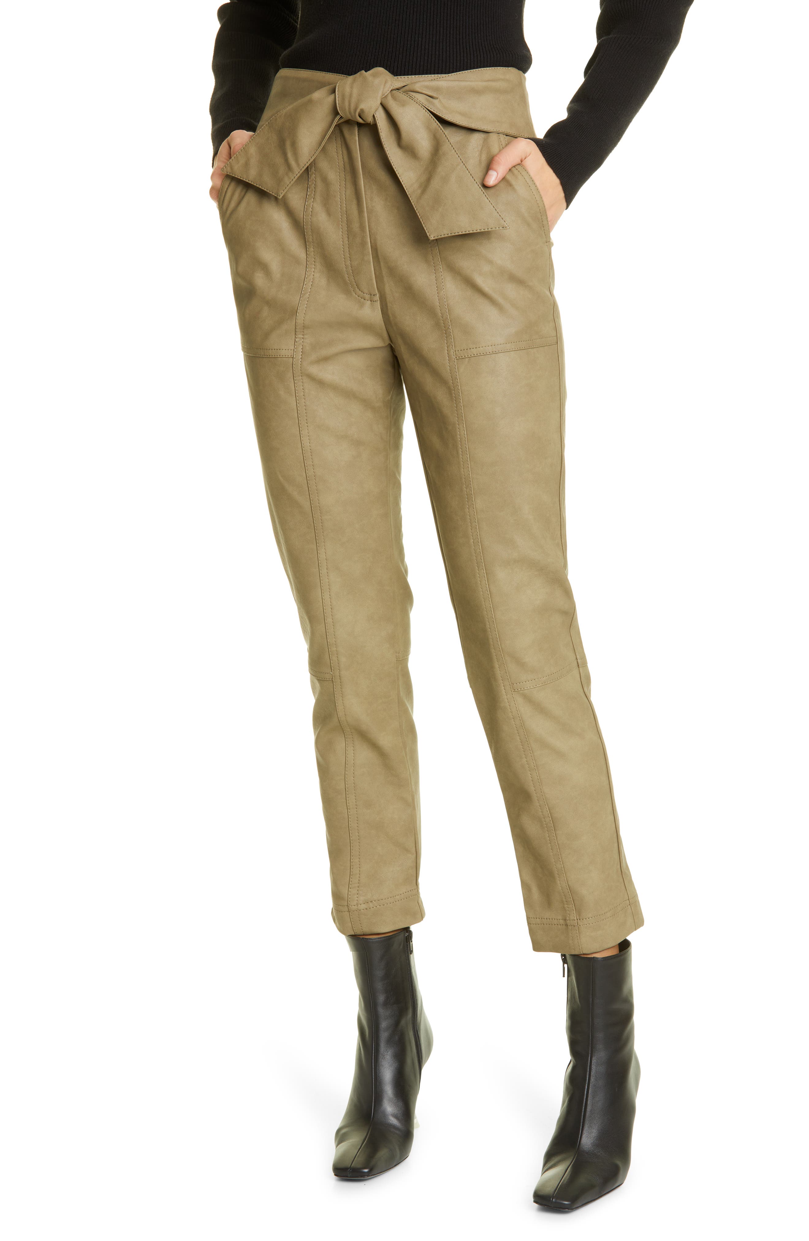 Jonathan Simkhai Tessa Tie Waist Faux 