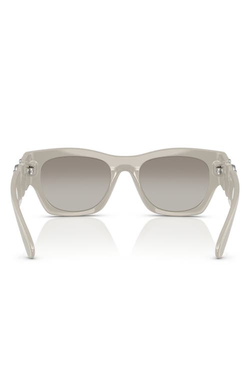 Versace Logo Sunglasses In Grey
