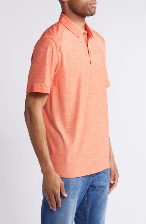 Shop Tommy Bahama Palm Coast Pro Solid Polo In Lava Burst