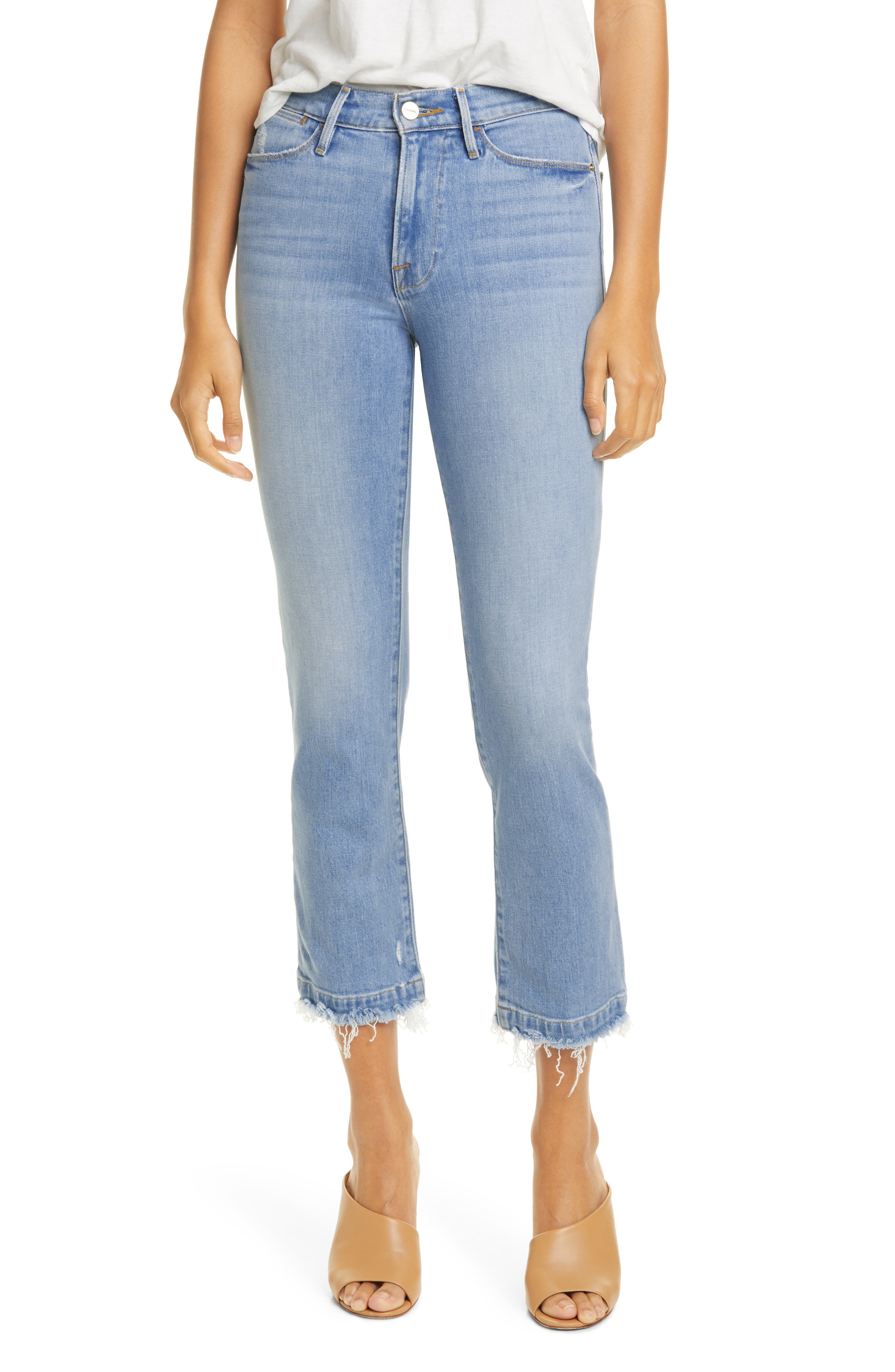 frame le high jeans