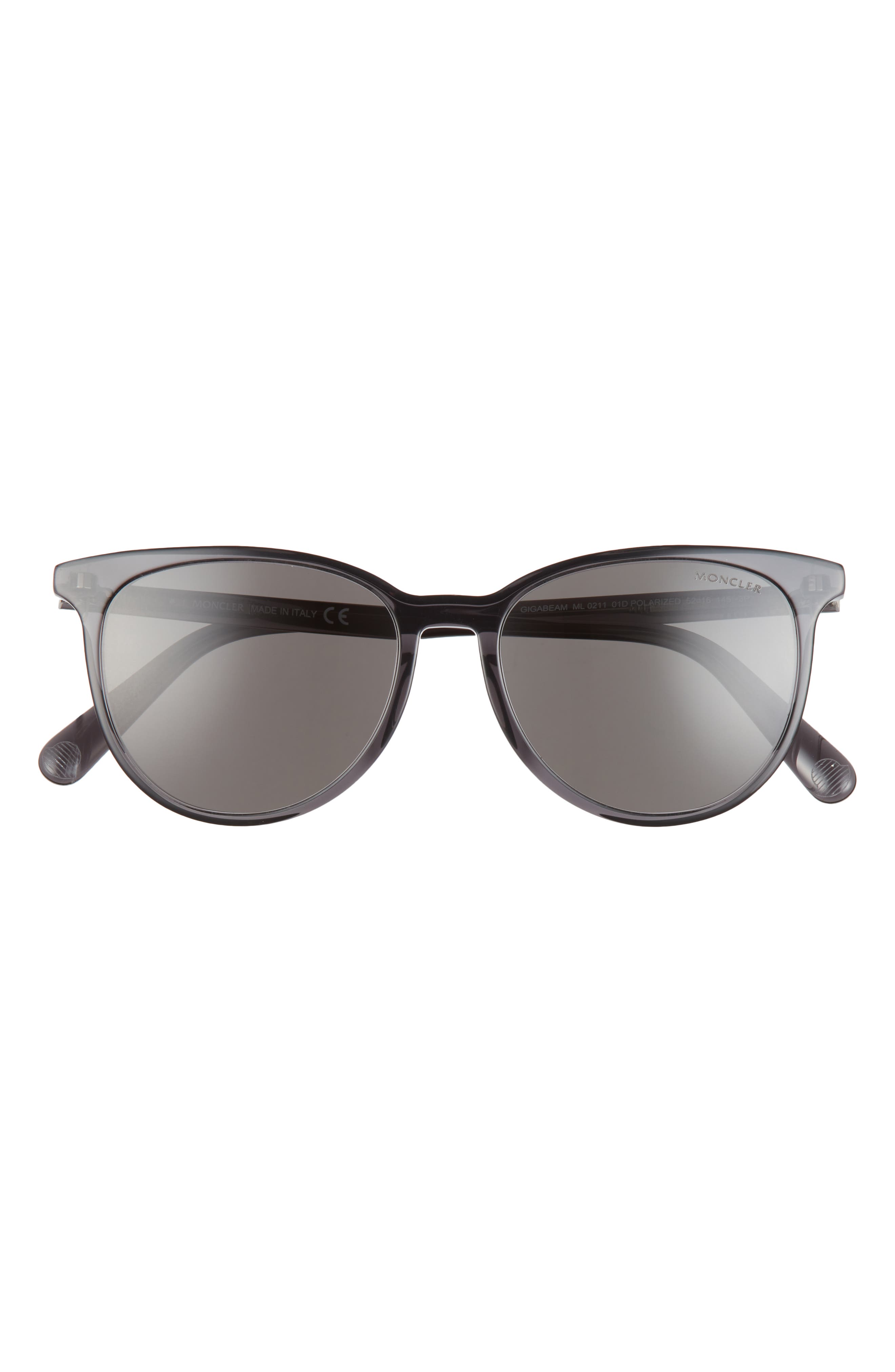 moncler 51mm round sunglasses