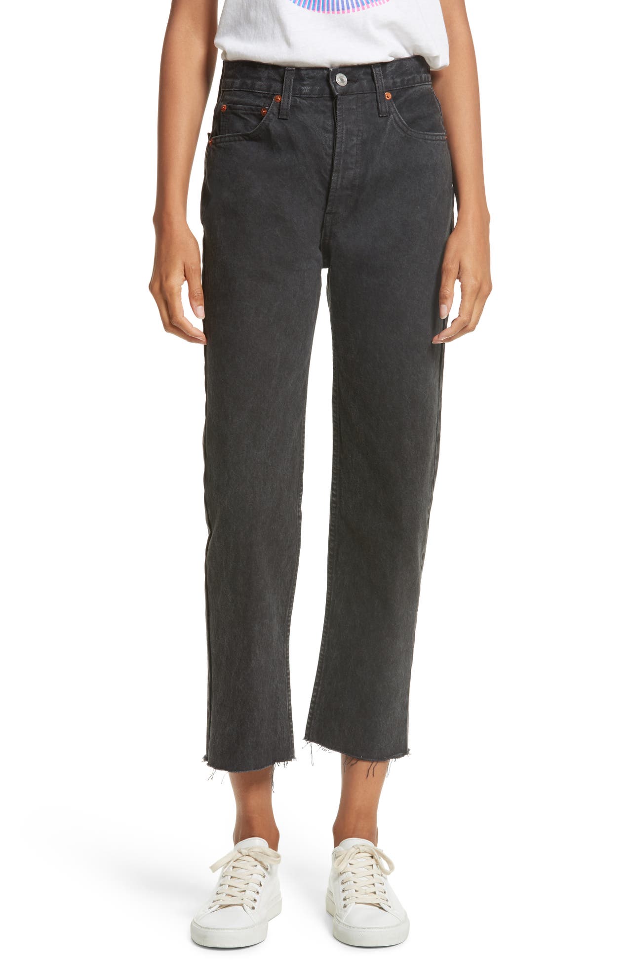 Re/Done | Originals High Waist Stovepipe Jeans | Nordstrom Rack