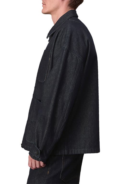 Shop Rag & Bone Mercer Oversize Jacket In Rinse