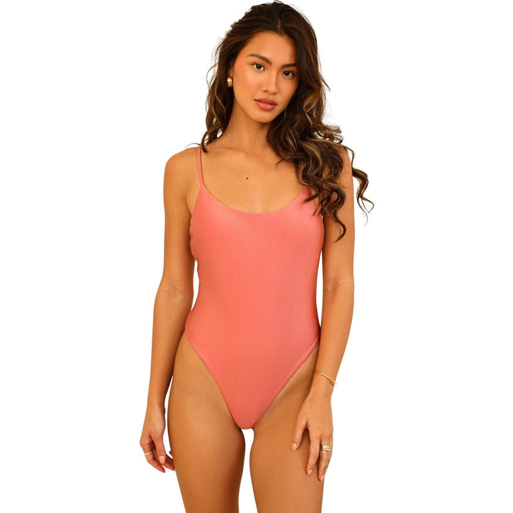 Dippin Daisys Star One Piece In Dusty Rose
